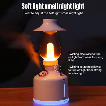 Silent Cool Mist Humidifier with LED Light